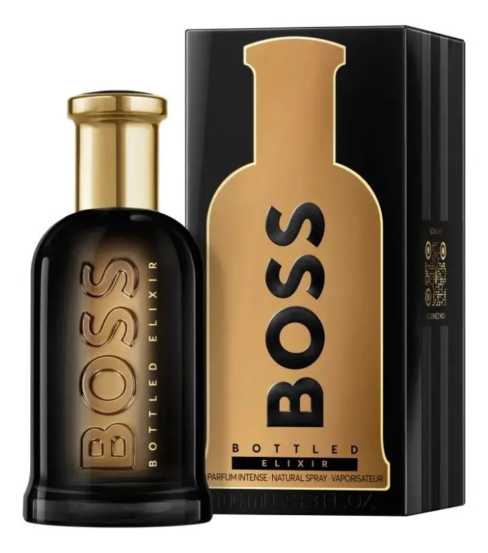 Perfume Masculino Fragrância Hugo Boss Bottled Elixir Parfum Intense 100ml - Imagem 2
