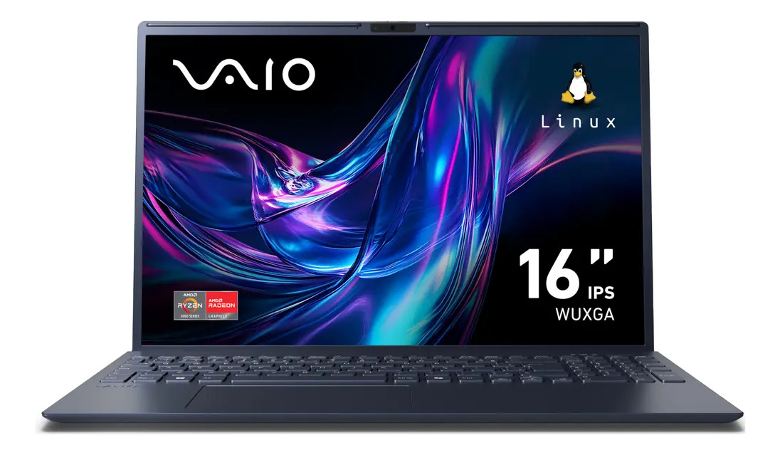 Melhor Netebook 2026 Vaio Fe16 Amd Ryzen 7 5825u Linux 8gb RAM 512gb Ssd – Notebook - Imagem 2