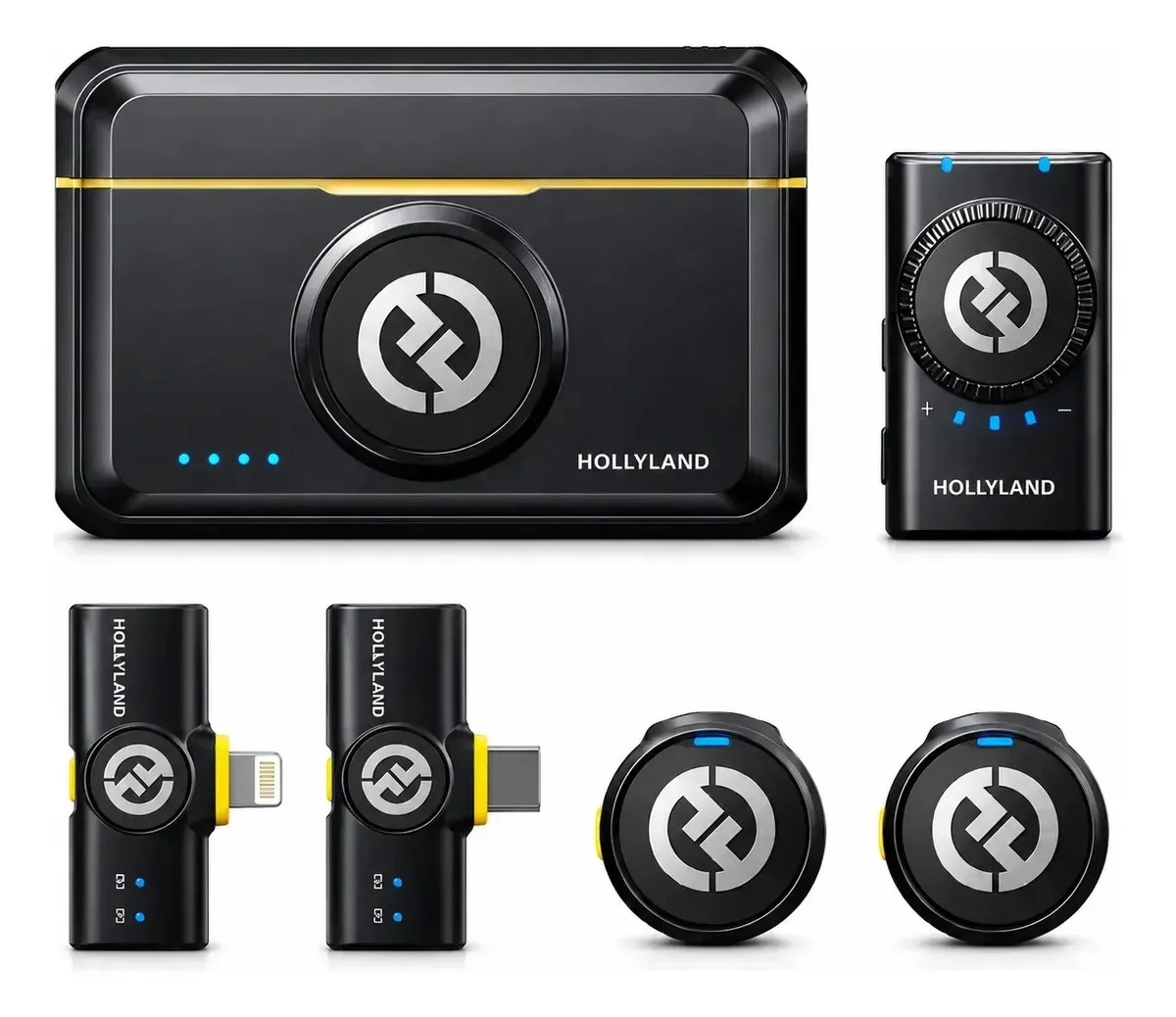 Melhor microfonede lapela Hollyland Preto - Imagem 3