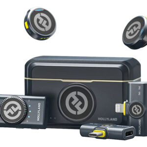 Melhor microfonede lapela Hollyland Preto